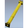 Ionic fluted column STL 3D model for CNC