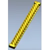 Rope-Twist Baluster STL 3D Model for CNC Milling
