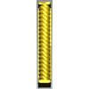 Rope-Twist Baluster STL 3D Model for CNC Milling
