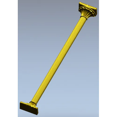 Витая балясина STL - 3D модель для ЧПУ