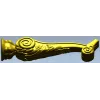 Ornate Acanthus Scroll STL model for CNC milling