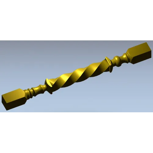 Витая балясина в стиле классика - 3D модель STL для ЧПУ