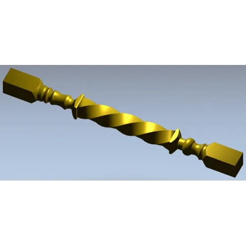 Витая балясина в стиле классика - 3D модель STL для ЧПУ