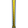 Spiral baluster 3D model STL for CNC routing