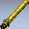 Балясина "Лиана" - 3D STL модель для ЧПУ