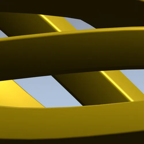 Helical Rope Baluster - STL 3D model for CNC