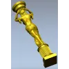 Балясина-кариатида - 3D модель STL для ЧПУ
