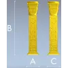Ornate Floral Baluster 3D STL Model for CNC Carving