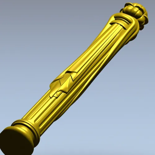 Драпированная балясина - 3D модель STL для чпу