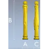 Драпированная балясина - 3D модель STL для чпу