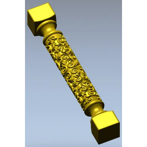 Aurelia Ornamental Baluster - STL 3D Model for CNC Milling