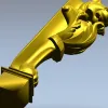 Балясина "Львиная лапа" - 3D модель STL для ЧПУ