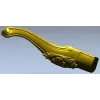 Мебельная ножка в классическом стиле - STL для ЧПУ