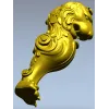 Балясина-ножка "Львиная лапа" - 3D модель STL для ЧПУ