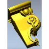 Volute Corbel 3D Model (STL) for CNC