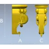 Volute Corbel 3D Model (STL) for CNC
