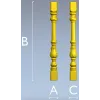 Балясина с акантом - 3D модель STL для ЧПУ