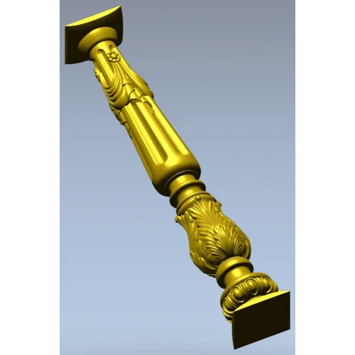 Балясина классическая в стиле ампир - 3D модель STL для ЧПУ