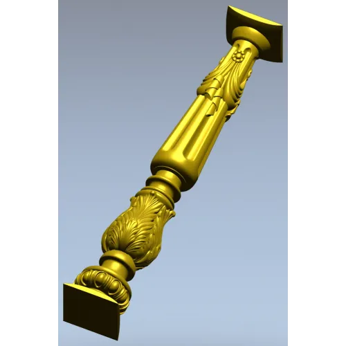 Балясина классическая в стиле ампир - 3D модель STL для ЧПУ