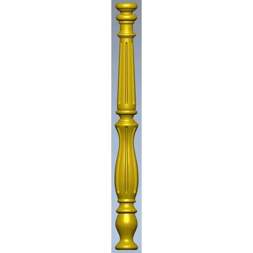Classic turned baluster STL for CNC