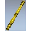 Classic turned baluster STL for CNC