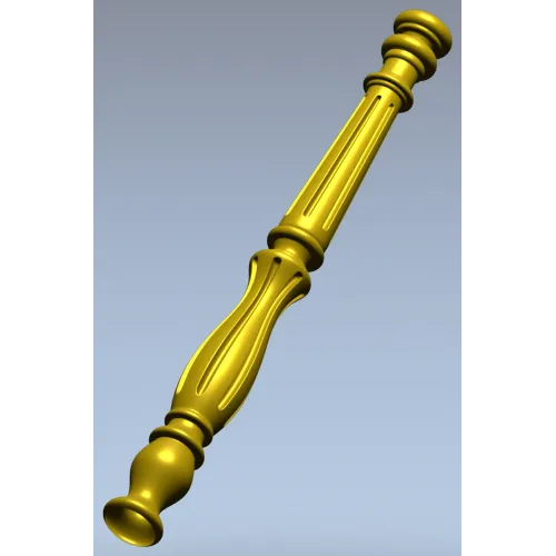 Classic turned baluster STL for CNC
