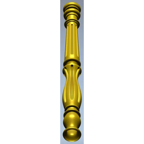 Classic turned baluster STL for CNC