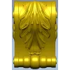 Acanthus Scroll Corbel - STL 3D model for CNC milling