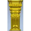 Imperial Acanthus Baluster - STL 3D model for CNC