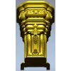 Imperial Acanthus Baluster - STL 3D model for CNC