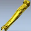 Резная балясина в стиле барокко - stl модель для ЧПУ