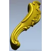 Рокайльная балясина - 3D модель STL для ЧПУ