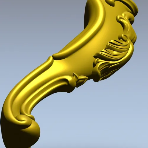 Рокайльная балясина - 3D модель STL для ЧПУ