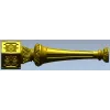Навершие с квадратной розеткой - stl модель для ЧПУ
