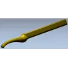 Swan-Scroll Baluster - STL 3D model for CNC