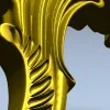 Балясина в стиле рококо - 3D модель в формате STL для ЧПУ