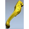 Резная мебельная ножка в классическом стиле - STL модель для ЧПУ