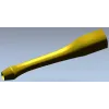 S-shaped baluster STL 3D model for CNC carving