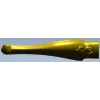 Кабриольная мебельная ножка с розой - STL модель для ЧПУ