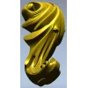 Резная завитка в стиле барокко - STL 3D модель для ЧПУ