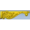 Резной кронштейн в классическом стиле - STL для ЧПУ