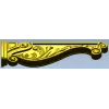 Резной кронштейн в классическом стиле - STL для ЧПУ