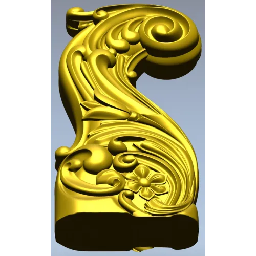 Элегантная классическая балясина - 3D модель STL для ЧПУ