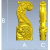 Элегантная классическая балясина - 3D модель STL для ЧПУ