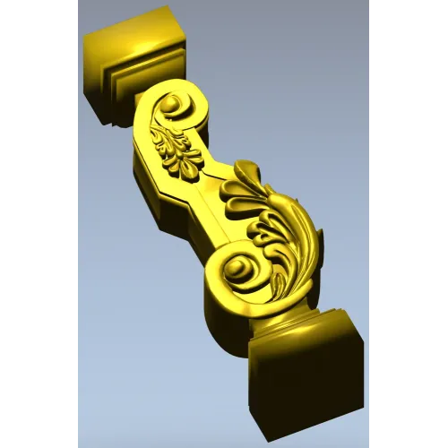 Балясина в стиле классика - 3D модель STL для ЧПУ