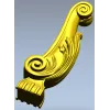 Барочная ножка-"Вензель" - 3D модель STL для ЧПУ
