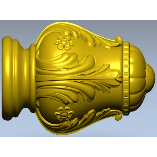 Балясина в барочном стиле - 3D модель STL для ЧПУ