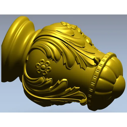 Балясина в барочном стиле - 3D модель STL для ЧПУ