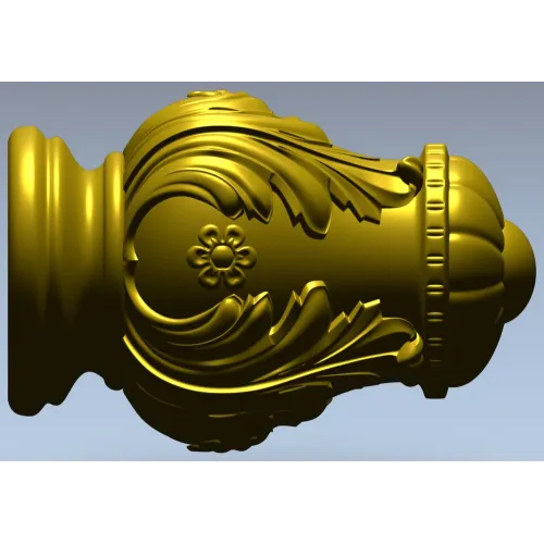 Балясина в барочном стиле - 3D модель STL для ЧПУ