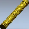 Балясина "Виноградная Лоза" - stl модель для ЧПУ
